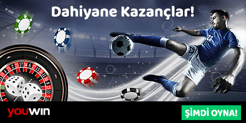 youwin-kazanc Futbolcu ve rulet görselli Youwin Bahis platformunda dahiyane kazançlar sloganı
